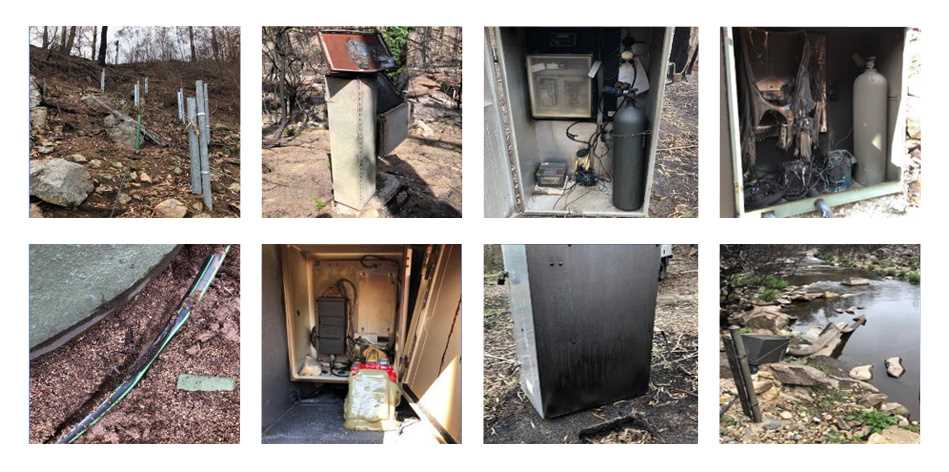 Damages from 2019-2020 bushfires