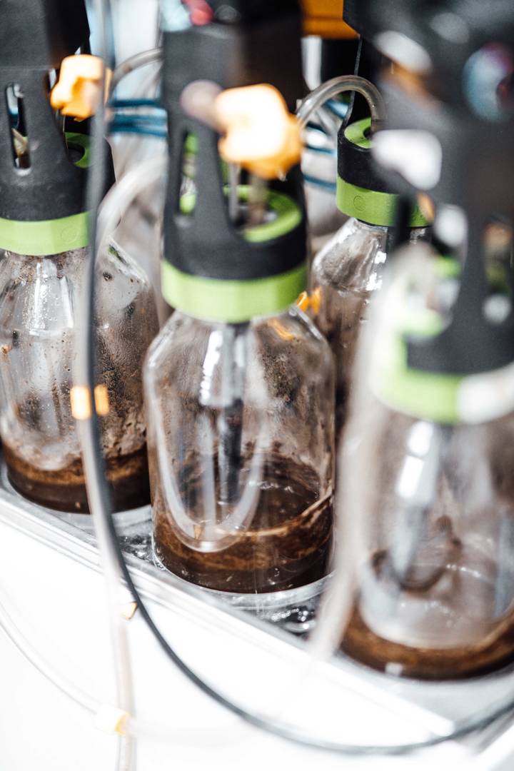 test pouvoir méthanogène