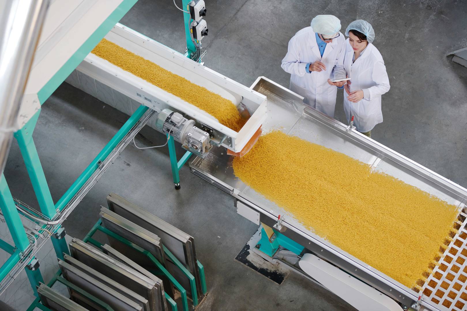 Pasta i fabrikk