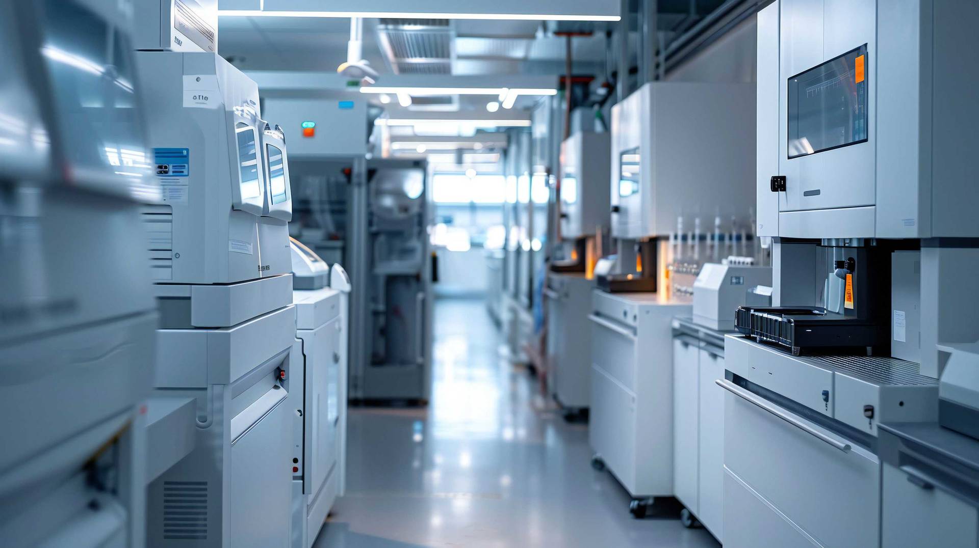 State-of-the-art laboratory with high-resolution mass spectrometry and smart data management systems